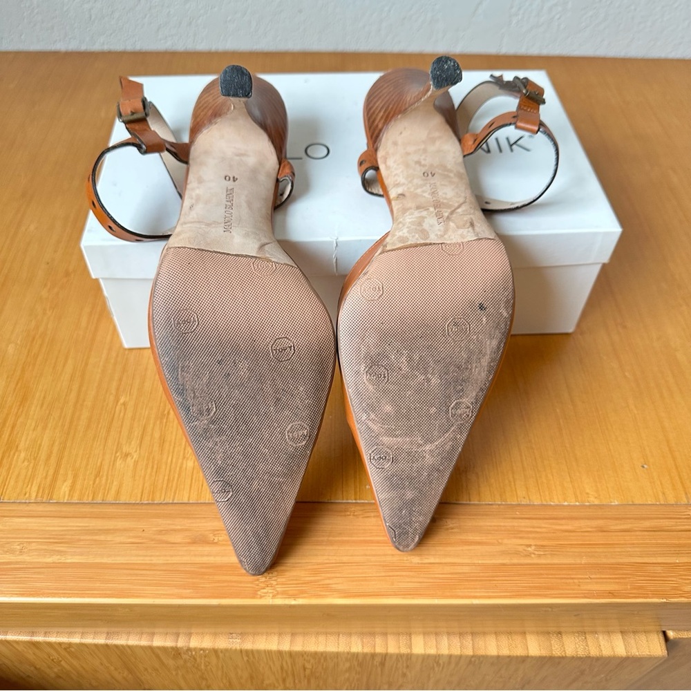 Manolo Blahnik Slingbacks - Picture 10 of 13